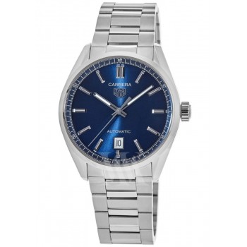 Réplique Montre pour homme Tag Heuer Carrera automatique en acier à cadran bleu WBN2112.BA0639