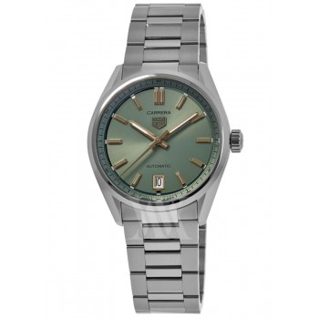 Réplique Montre pour femme Tag Heuer Carrera automatique en acier à cadran vert WBN2312.BA0001