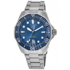 Réplique Montre pour homme Tag Heuer Aquaracer 300M automatique professionnelle à cadran bleu en acier WBP201B.BA0632