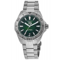 Réplique Montre pour homme Tag Heuer Aquaracer Professional 200 en acier avec cadran vert WBP2115.BA0627