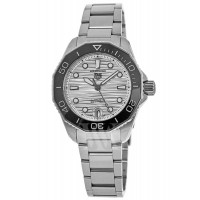 Réplique Montre automatique pour femme Tag Heuer Aquaracer 300M en acier avec cadran gris WBP231C.BA0626