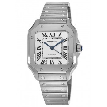 Réplique Montre Cartier Santos De Cartier moyenne automatique pour homme WSSA0029