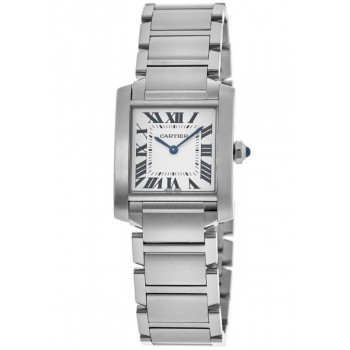 Réplique Montre Cartier Tank Française Femme WSTA0005