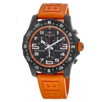 Réplique Montre Breitling Professional Endurance Pro avec bracelet en caoutchouc orange pour homme X82310A51B1S1