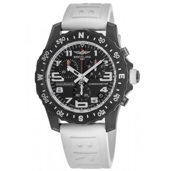 Réplique Montre Breitling Professional Endurance Pro pour homme avec bracelet en caoutchouc blanc X82310A71B1S1