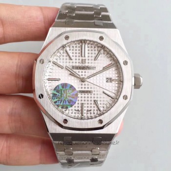 Réplique Montre Audemars Piguet Royal Oak 15400 Acier inoxydable argent Dial 