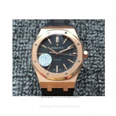 Réplique Montre Audemars Piguet Royal Oak 15400 Or rose Noir Dial 