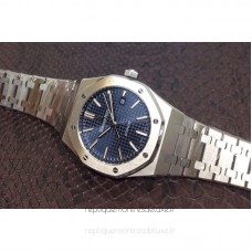 Réplique Montre Audemars Piguet Royal Oak 15400 Acier inoxydable Bleu Dial Acier inoxydable