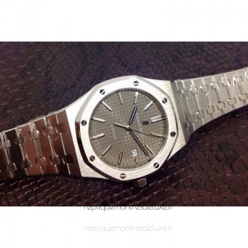 Réplique Montre Audemars Piguet Royal Oak 15400 Acier inoxydable Gray Dial