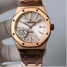 Réplique Montre Audemars Piguet Royal Oak 15400 Or rose argent Dial 