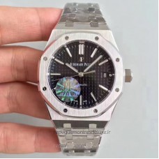 Réplique Montre Audemars Piguet Royal Oak 15450 Acier inoxydable Noir Dial 