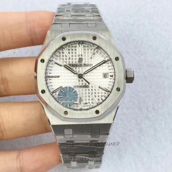 Réplique Montre Audemars Piguet Royal Oak 15450 Acier inoxydable argent Dial 