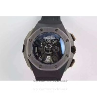 Réplique Montre Audemars Piguet Royal Oak Concept Laptimer Michael Schumacher PVD Skeleton Dial