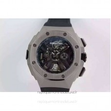 Réplique Montre Audemars Piguet Royal Oak Concept Laptimer Michael Schumacher Acier inoxydable Skeleton Dial