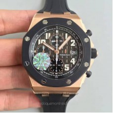 Réplique Montre Audemars Piguet Royal Oak Offshore 25940O.OO.D002CA.01 Or rose Ceramic Gris Dial