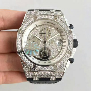 Réplique Montre Audemars Piguet Royal Oak Offshore 26067BC.ZZ.D002CR.01 Steel Diamant Dial