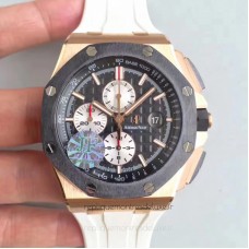 Réplique Montre Audemars Piguet Royal Oak Offshore 26401RO.OO.A002CA.01 Or rose Noir Dial 