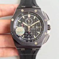 Réplique Montre Audemars Piguet Royal Oak Offshore 26402CE.OO.A002CA.01 Ceramic Noir Dial 