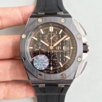 Réplique Montre Audemars Piguet Royal Oak Offshore 26405CE.OO.A002CA.02 Ceramic Noir Dial 