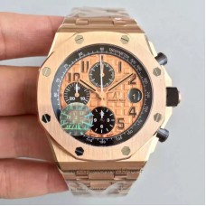 Réplique Montre Audemars Piguet Royal Oak Offshore 26470OR.OO.1000OR.01 Or rose Gold Dial 