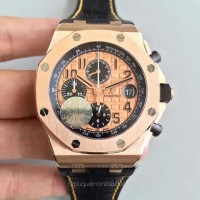 Réplique Montre Audemars Piguet Royal Oak Offshore 26470OR.OO.A002CR.01 Or rose Gold Dial 