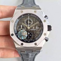 Réplique Montre Audemars Piguet Royal Oak Offshore 26470ST.OO.A104CR.01 Acier inoxydable Gris Dial 