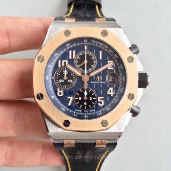 Réplique Montre Audemars Piguet Royal Oak Offshore 26471SR.OO.D101CR.01 Acier inoxydable Bleu Dial 