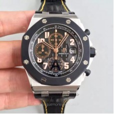 Réplique Montre Audemars Piguet Royal Oak Offshore 57Th 26298SK.OO.D101CR.01 Acier inoxydable Noir Dial