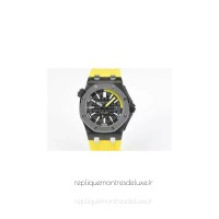 Réplique Montre Audemars Piguet Royal Oak Offshore Plongeur 15707 Carbone forgé Noir Dial 