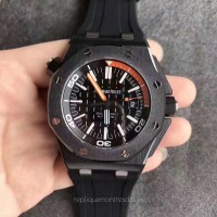 Réplique Montre Audemars Piguet Royal Oak Offshore Plongeur 15707CE.OO.A002CA.01 Noir Ceramic Noir Orange Dial 