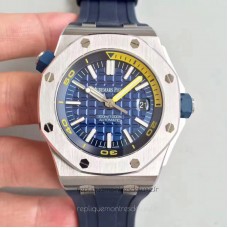 Réplique Montre Audemars Piguet Royal Oak Offshore Plongeur 15710ST.OO.A027CA.01 Acier inoxydable Bleu Dial 