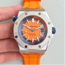 Réplique Montre Audemars Piguet Royal Oak Offshore Plongeur 15710ST.OO.A070CA.01 Acier inoxydable Orange Dial 