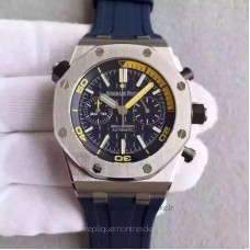 Réplique Montre Audemars Piguet Royal Oak Offshore Plongeur Chronographe 26703ST.OO.A027CA.01 Acier inoxydable Bleu Dial 