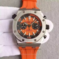 Réplique Montre Audemars Piguet Royal Oak Offshore Plongeur Chronographe 26703ST.OO.A070CA.01 Acier inoxydable Orange Dial 