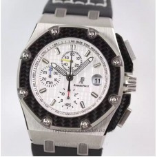 Réplique Montre Audemars Piguet Royal Oak Offshore Juan Pablo Montoya 2603010.OO.D001IN.01 Titanium Blanc Dial