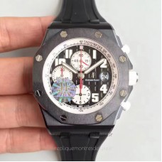 Réplique Montre Audemars Piguet Royal Oak Offshore Marcus Edition 26299SN/D010CA.01 Noir Ceramic Noir Dial