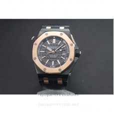 Réplique Montre Audemars Piguet Royal Oak Offshore QEII Cup 2014 15709TR.OO.A005CR.01 Plongeur Titanium Gray Dial 