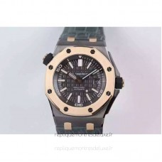 Réplique Montre Audemars Piguet Royal Oak Offshore QEII Cup 2014 15709TR.OO.A005CR.01 Titanium Gray Dial 