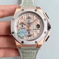 Réplique Montre Audemars Piguet Royal Oak Offshore LeBron James 26210OI.OO.A109CR.01 Or rose Gray Dial 