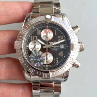 Chronographe automatique Breitling Avenger II A1338111/F564SS en acier inoxydable cadran anthracite