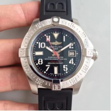 Réplique Breitling Avenger II Seawolf A1733110/F563/153S/A20DSA.2 Cadran Noir en acier inoxydable