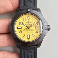 Réplique Breitling Avenger II Seawolf A1733110/I519/152S/A20SS.1 édition limitée cadran jaune PVD