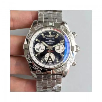 Réplique Breitling Chronomat 44 Cadran noir en acier inoxydable AB011012/B967/375A