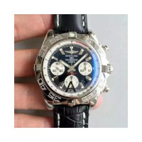 Réplique Breitling Chronomat 44 AB011012/B967/435X/A20BA.1 Cadran Noir en acier inoxydable