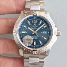 Réplique Breitling Colt Automatique 44MM A1738811-C906-173A Cadran Bleu en Acier Inoxydable