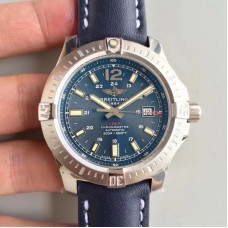 Réplique Breitling Colt Automatique 44MM A7438811/C907-105X cadran bleu en acier inoxydable