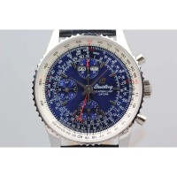 Réplique Breitling Datora Montbrillant Calendrier Perpétuel Chronographe Cadran Bleu