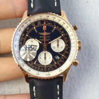 Réplique Breitling Navitimer 01 RB012012.BA49.435X.R20BA.1 Cadran Bleu Or