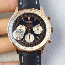 Réplique Breitling Navitimer 01 RB012012.BA49.435X.R20BA.1 Cadran Bleu Or