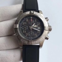 Réplique Breitling Super Avenger II Cadran Noir Acier Inoxydable A1337111/BC28/155S